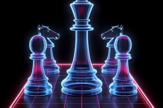 Computergenerierte Schachfiguren