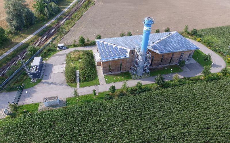 Geothermie-Heizwerk Garching